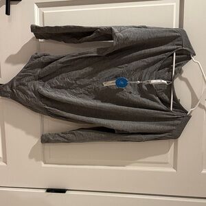 Cupshe Gray Long Sleeve Bodysuit